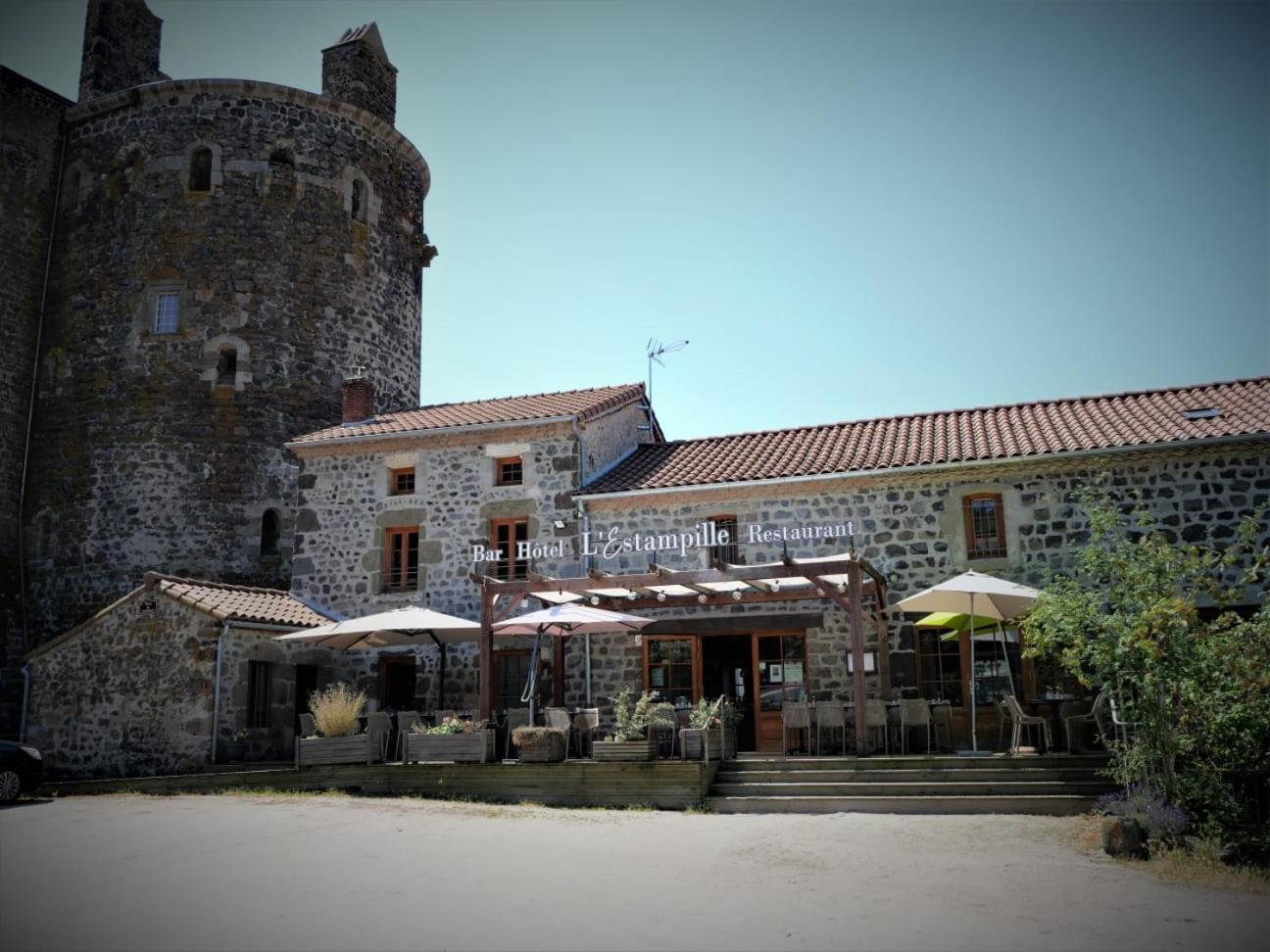 L'Estampille Hotell Saint-Vidal Exteriör bild