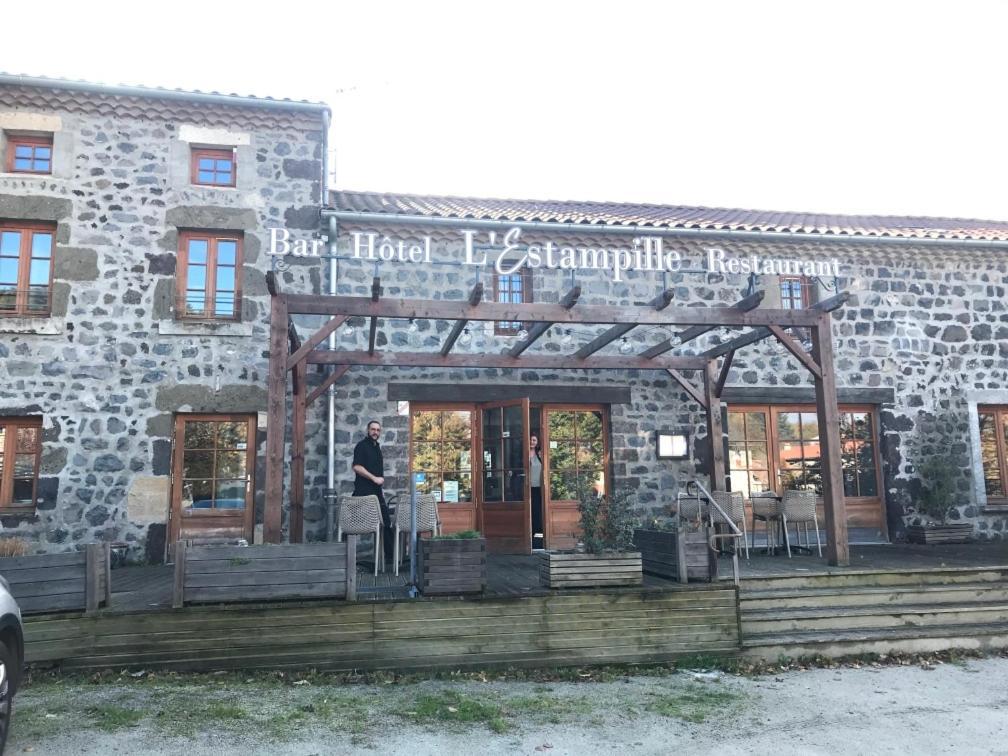 L'Estampille Hotell Saint-Vidal Exteriör bild
